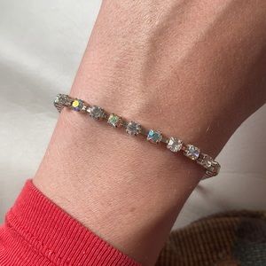 AB prom crystal bracelet